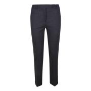 Stretch wollen grijze broek Incotex , Gray , Dames