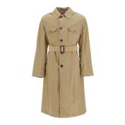 Omkeerbare trenchcoat met vier steken Maison Margiela , Beige , Heren