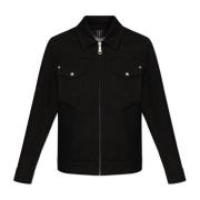 Denim jas Alexander McQueen , Black , Heren