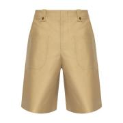 Shorts met zakken Alexander McQueen , Beige , Heren