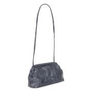 Blauwe Denim Clutch Accessoire Stijlvol Model Gestuz , Blue , Dames