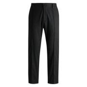 Veelzijdige broek met taps toelopende pijpen Hugo Boss , Black , Heren