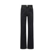 Wijde pasvorm 5 zakken broek Iceberg , Black , Dames