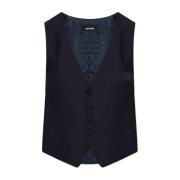 Vest Emaux Zadig & Voltaire , Blue , Dames