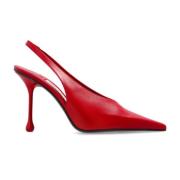 Leren hoge hakken Isa Jimmy Choo , Red , Dames