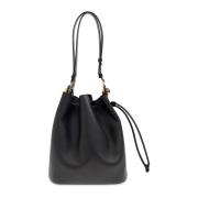 Schoudertas Sfera Small in emmerstijl Furla , Black , Dames