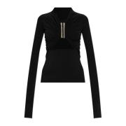 Top Prong Rick Owens , Black , Dames