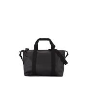 Kleine Weekendtas - Zwart Korrel Rains , Black , Unisex