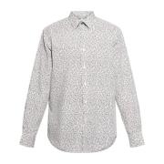 Overhemd met bloemenmotief Paul Smith , White , Heren