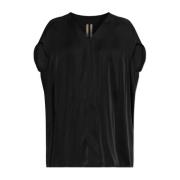 Top Floating Rick Owens , Black , Dames