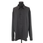 Pre-owned Wool tops Hermès Vintage , Black , Dames