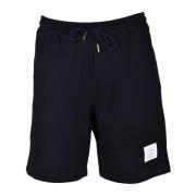 Katoenen Bermuda Shorts Thom Browne , Blue , Heren