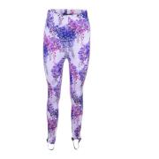 Bloemen Dames Leggings Dolce & Gabbana , Multicolor , Dames