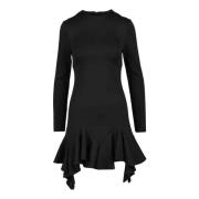 Elegante jurk met viscosemix Givenchy , Black , Dames