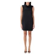 Kettingdetail Mini Jurk Self Portrait , Black , Dames