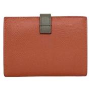 Pre-owned Leather wallets Celine Vintage , Red , Dames