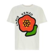 Klassiek Wit Katoenen T-shirt Kenzo , Multicolor , Dames