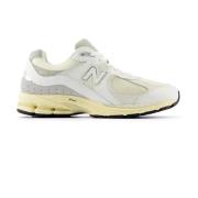 2002 RIA Wit Reflecterend Leren Sneakers New Balance , White , Heren