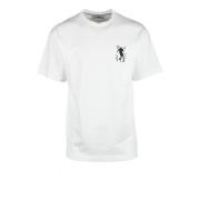 Katoenen T-shirt Bikkembergs , White , Heren