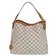 Pre-owned Canvas louis-vuitton-bags Louis Vuitton Vintage , Gray , Dam...