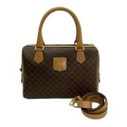 Pre-owned Canvas celine-bags Celine Vintage , Brown , Dames