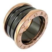 Pre-owned Rose Gold rings Bvlgari Vintage , Pink , Dames