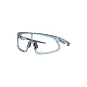 MultiColour Shield Zonnebril Prizm Technologie Oakley , Blue , Unisex