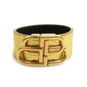 Pre-owned Leather bracelets Balenciaga Vintage , Yellow , Dames