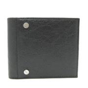 Pre-owned Leather wallets Balenciaga Vintage , Black , Dames