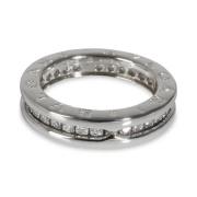 Pre-owned White Gold rings Bvlgari Vintage , Gray , Dames