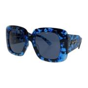 Pre-owned Glass sunglasses Balenciaga Vintage , Blue , Dames