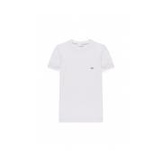 Katoenen Heren T-shirt Herfst/Winter Collectie Emporio Armani , White ...