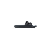 Comfortabele Binnenslippers voor Mannen Emporio Armani EA7 , Black , H...