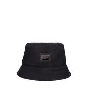 Zwarte Bucket Hat Dolce & Gabbana , Black , Heren