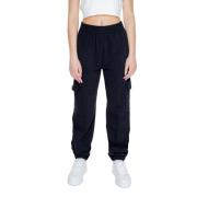 Zwarte Geregenereerde Katoenen Jeans Broek Calvin Klein Jeans , Black ...