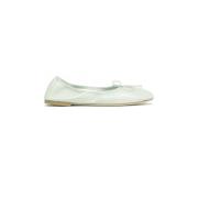 Nappa Leren Ballerina Schoenen Prosperine , White , Dames