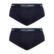 Twee-pack slips Dolce & Gabbana , Blue , Heren