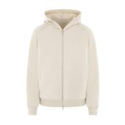 Beige hoodie met Monile borduurwerk Brunello Cucinelli , Beige , Dames