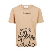 T-shirt met korte mouwen met logo en print Iceberg , Brown , Heren