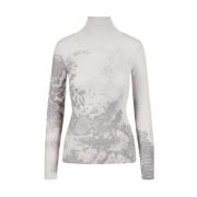 Slimme wollen turtleneck trui met dropped schouders Iceberg , Gray , D...