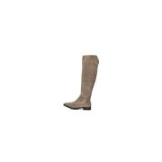 Taupe Hoge Laarzen voor Dames Stefano Lauran , Beige , Dames