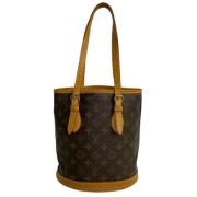 Pre-owned Canvas totes Louis Vuitton Vintage , Brown , Dames