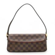 Pre-owned Canvas shoulder-bags Louis Vuitton Vintage , Brown , Dames