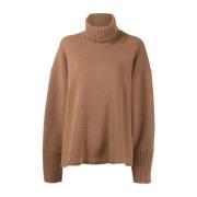 Oversize Cashmere Turtleneck Sweater Proenza Schouler , Brown , Dames