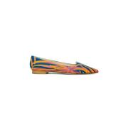 Loafer met Palmprint Stof Prosperine , Multicolor , Dames