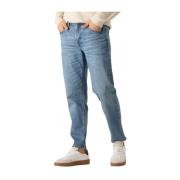 Blauwe Slim Fit Jeans voor Heren Selected Homme , Blue , Heren