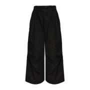 Wijde broek Y-3 , Black , Dames