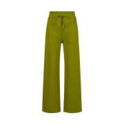 katoenen fleece broek Iceberg , Green , Dames