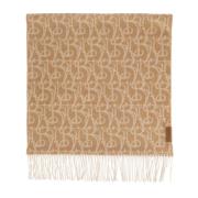 Kasjmier sjaal met franjes Burberry , Beige , Unisex