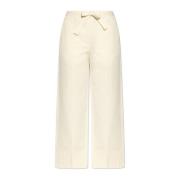 Broek met stropdas A.p.c. , Beige , Dames